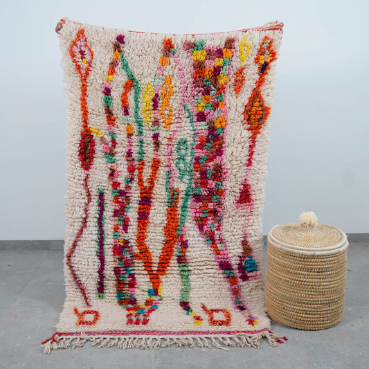 TAPIS BENI OUARAIN COLOR ◈ 170 cm x 100 cm