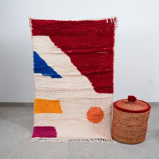 TAPIS BENI OUARAIN COLOR ◈ 160 cm x 100 cm