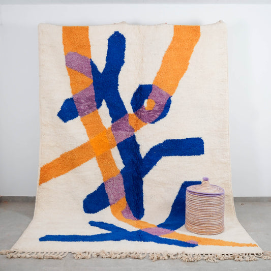 TAPIS BENI OUARAIN COLOR ◈ 300 cm x 210 cm