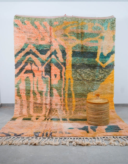 TAPIS BENI OUARAIN COLOR ◈ 305 cm x 210 cm