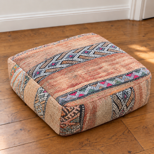 Pouf ◈ 60cm x 60cm x h25cm