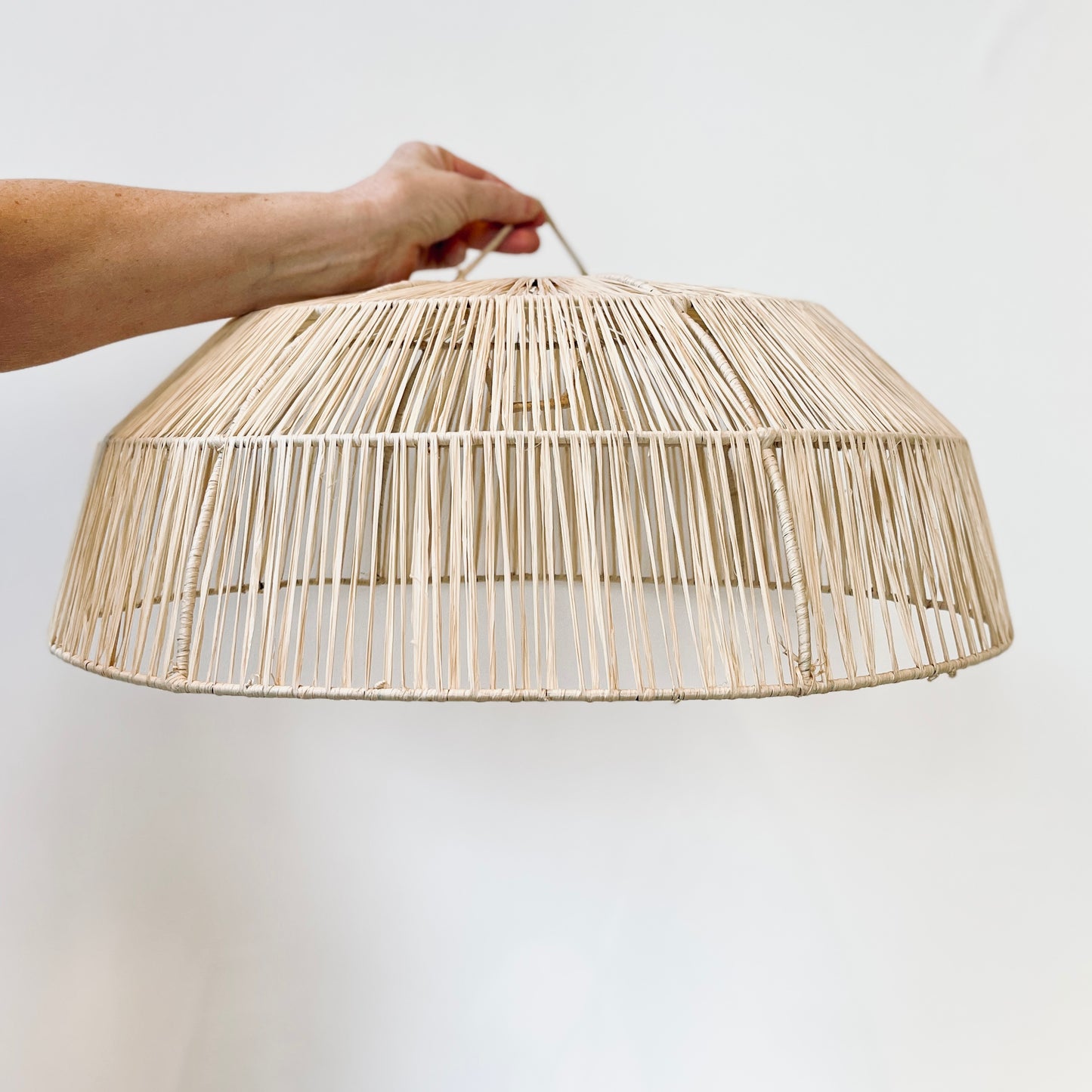 Luminaires en rafia