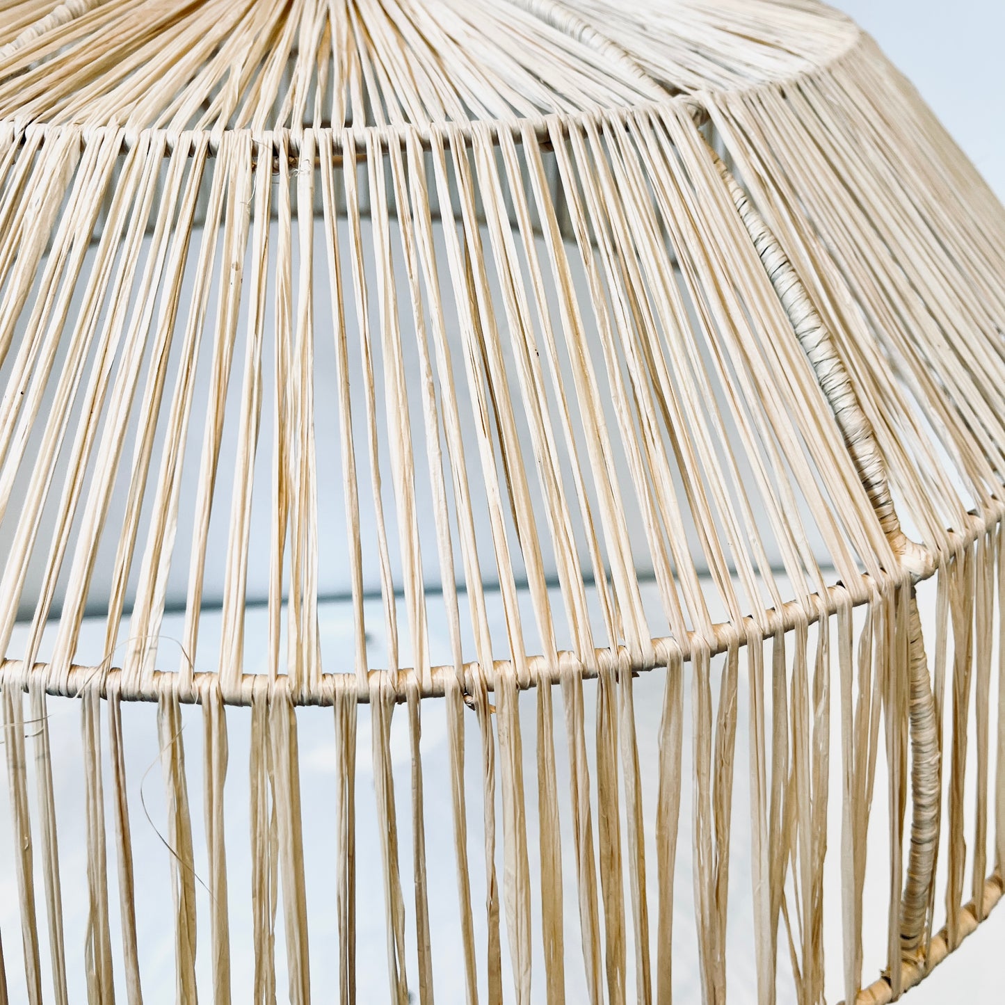 Luminaires en rafia