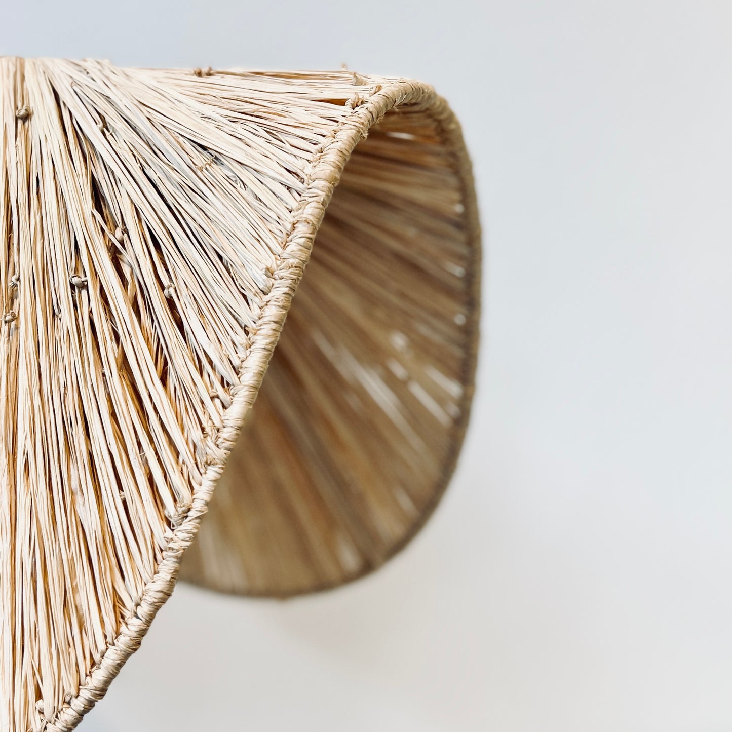 Luminaires en rafia