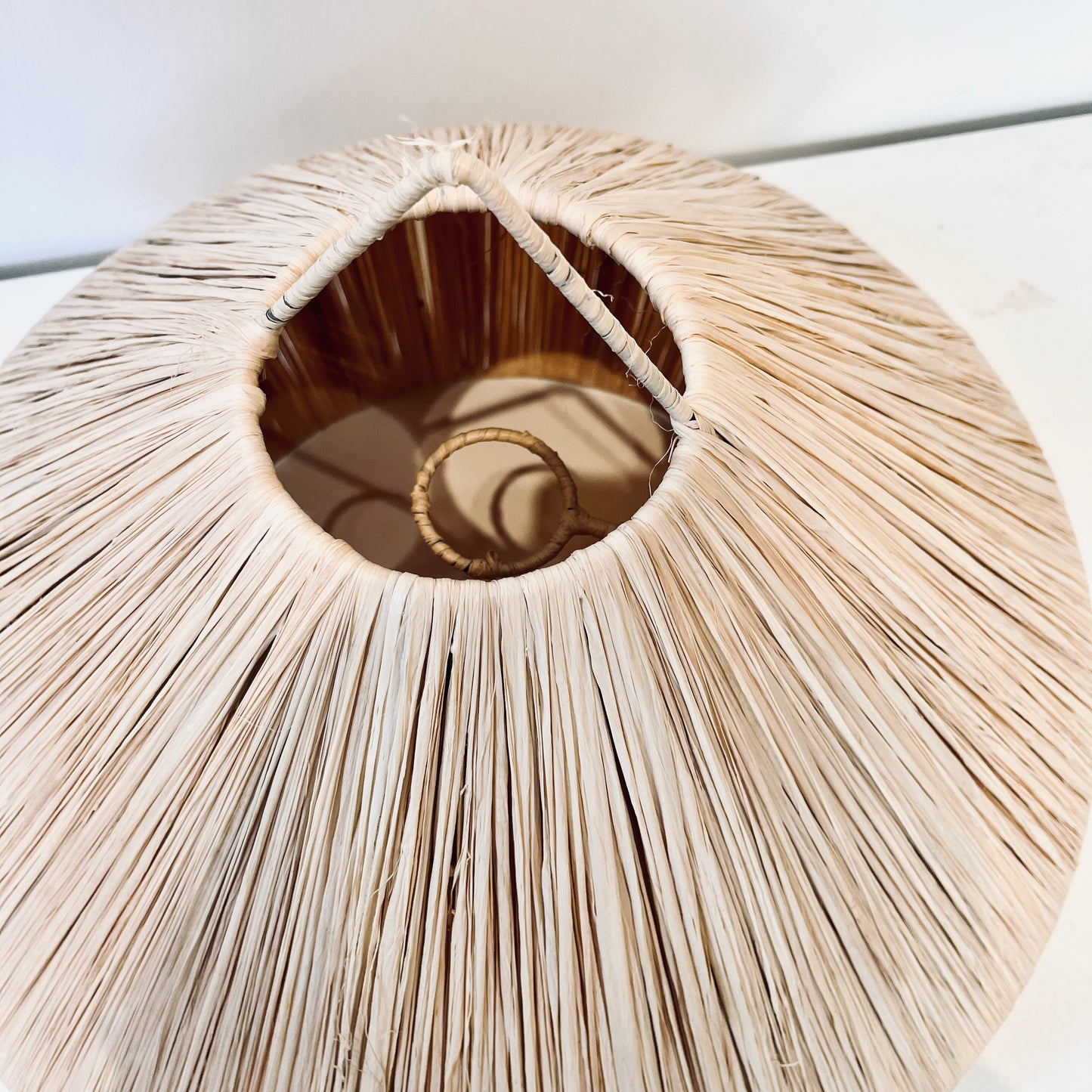 Luminaires en rafia