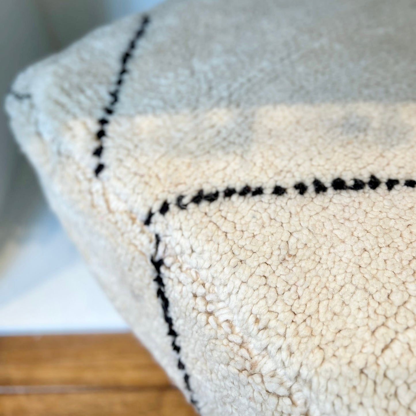 Pouf ◈ 60cm x 60cm x h25cm