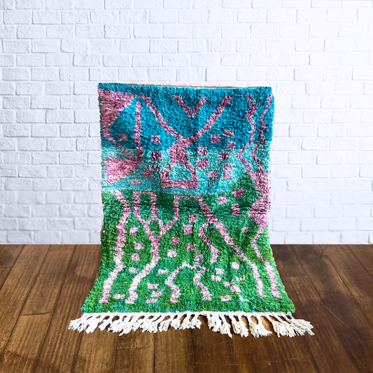 TAPIS BENI OUARAIN COLOR ◈ 160cm x 100cm