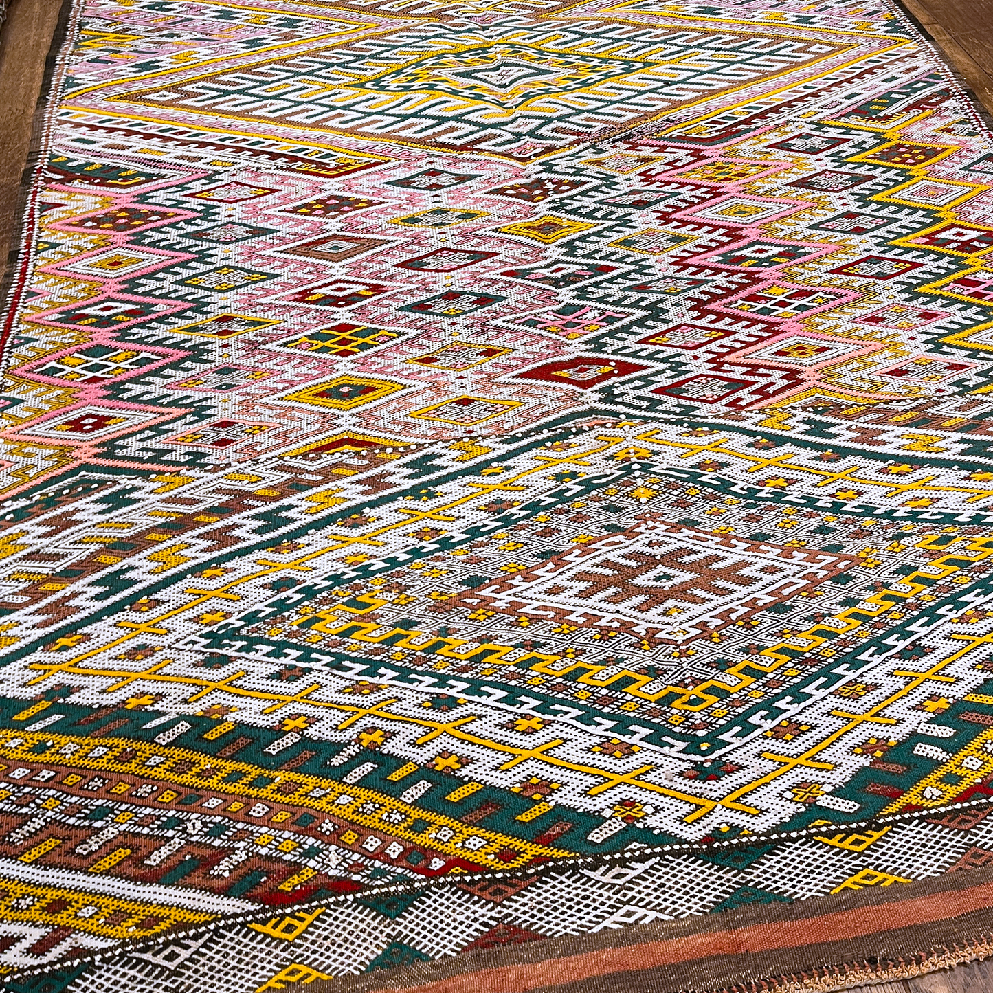 TAPIS VINTAGE KILIM ◈ 330 cm x 140 cm