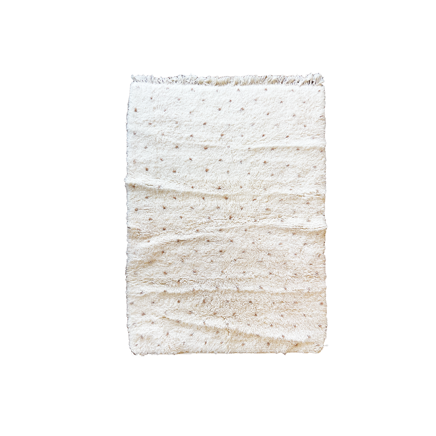 TAPIS BENI OUARAIN POIS ◈ 115 cm x 106 cm