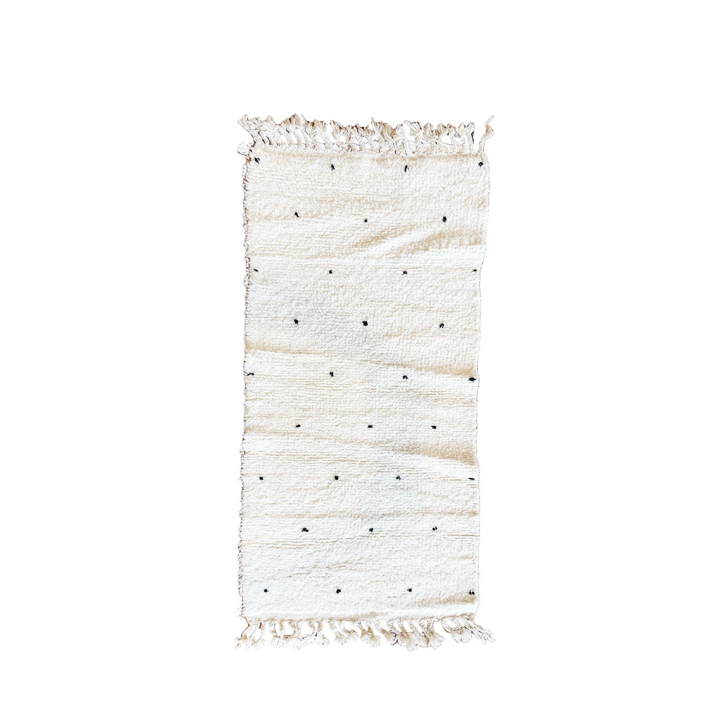 TAPIS BENI OUARAIN POIS ◈ 150 cm x 75 cm
