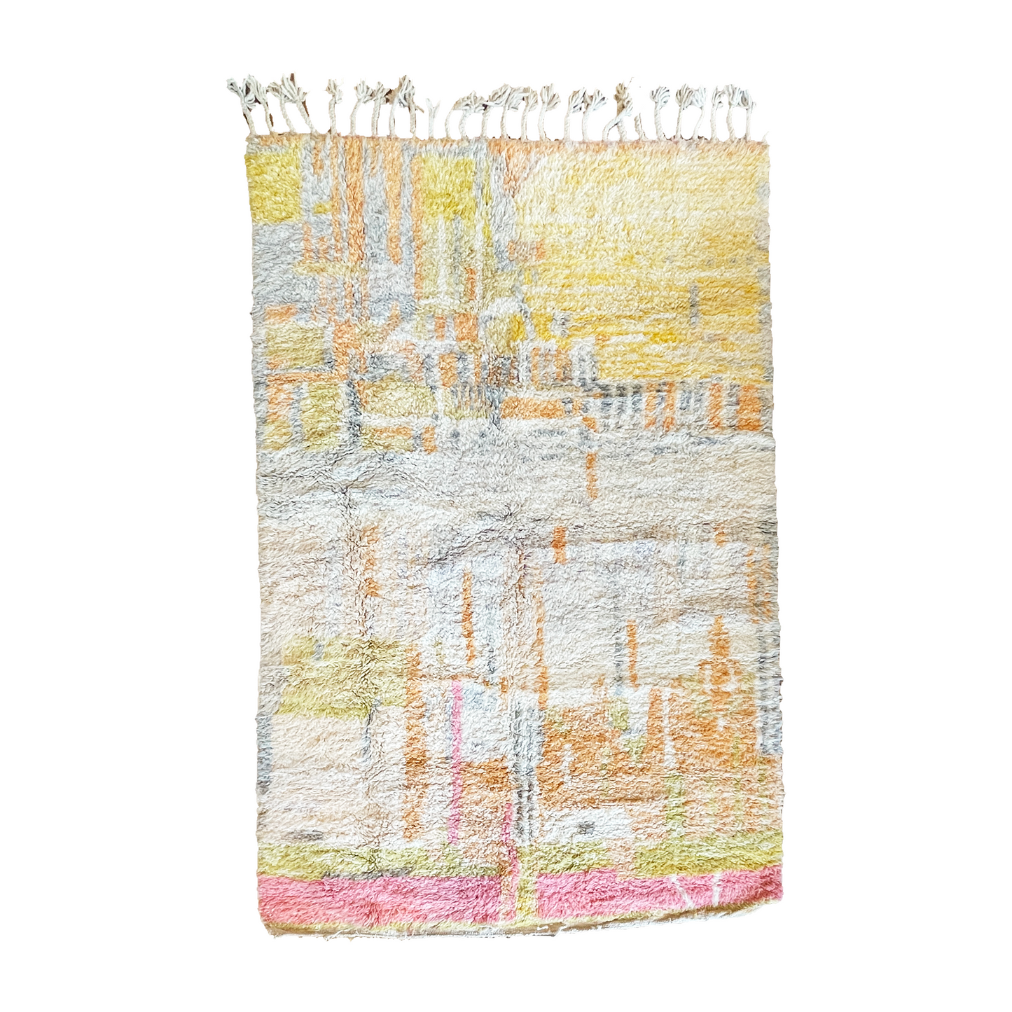 TAPIS BENI OUARAIN COLORÉ ◈ 245 cm x 145 cm