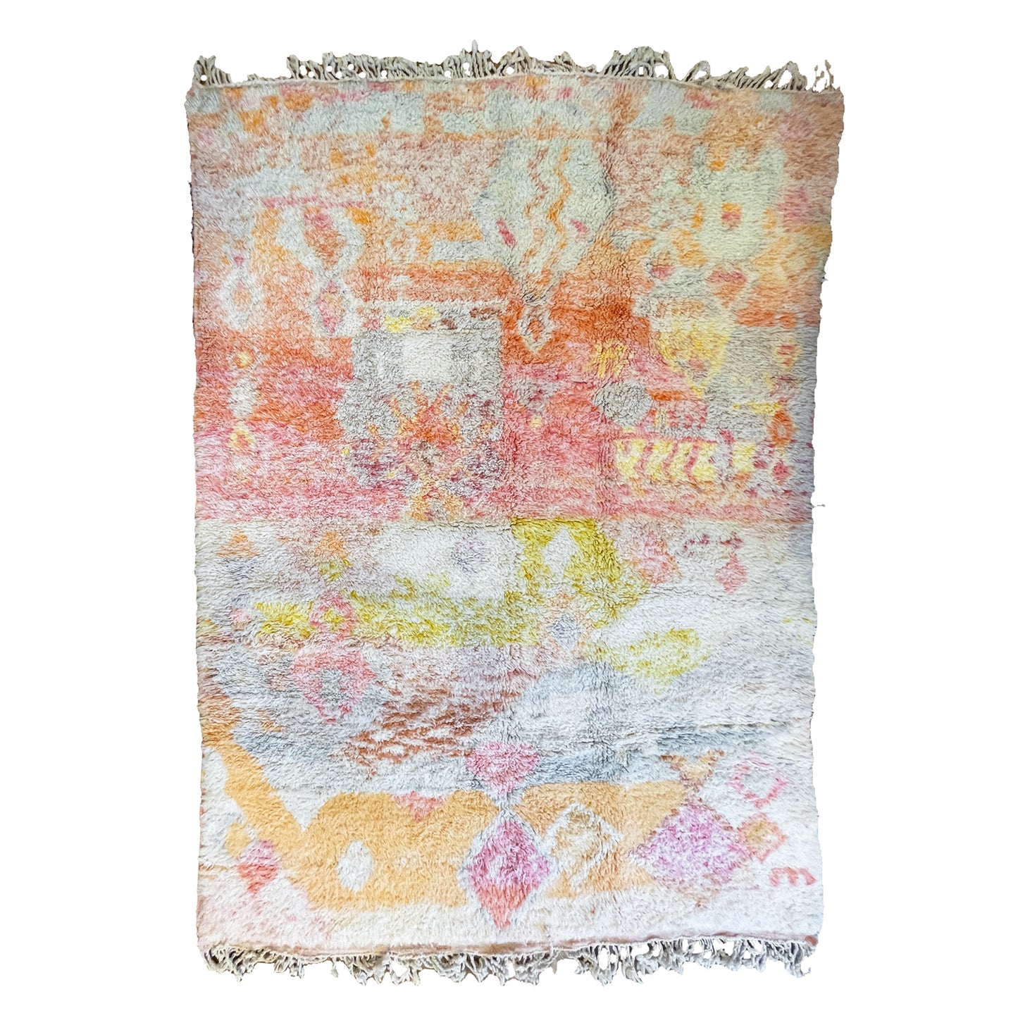 TAPIS BENI OUARAIN COLORÉ ◈ 300 cm x 200 cm