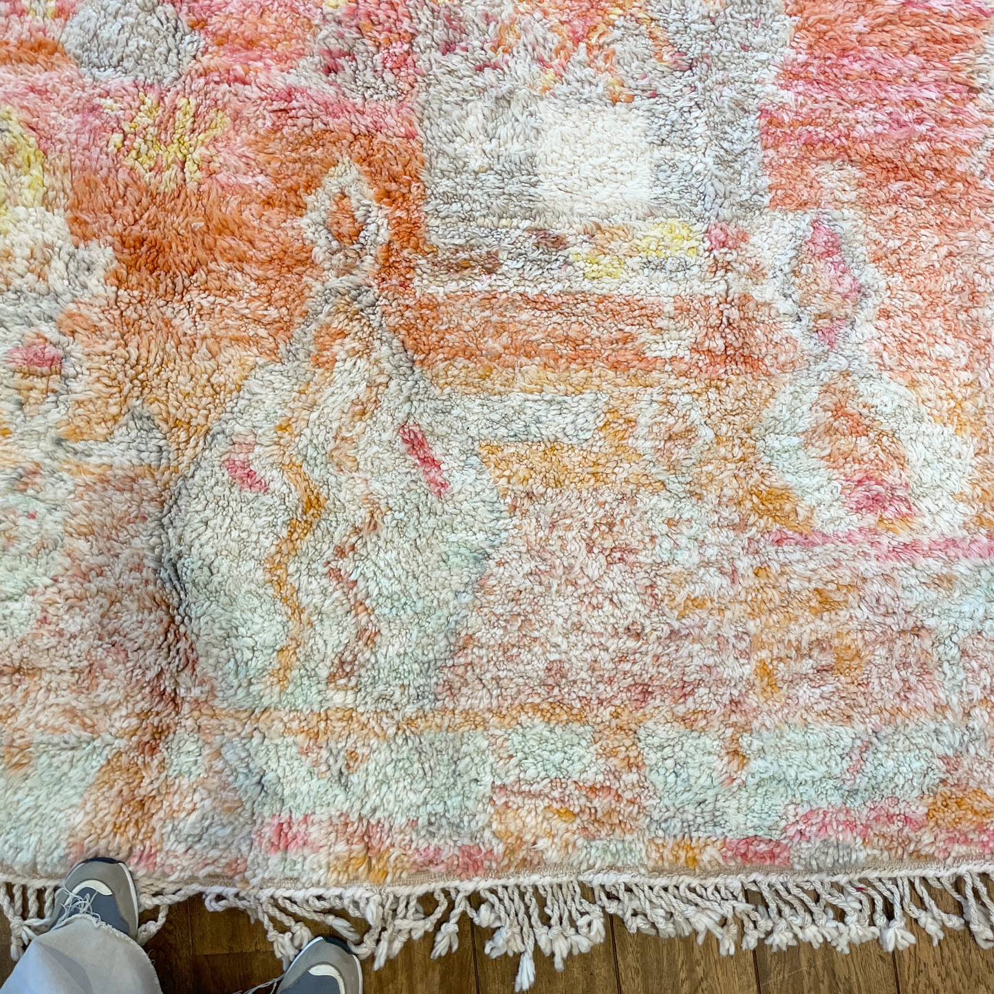 TAPIS BENI OUARAIN COLORÉ ◈ 300 cm x 200 cm