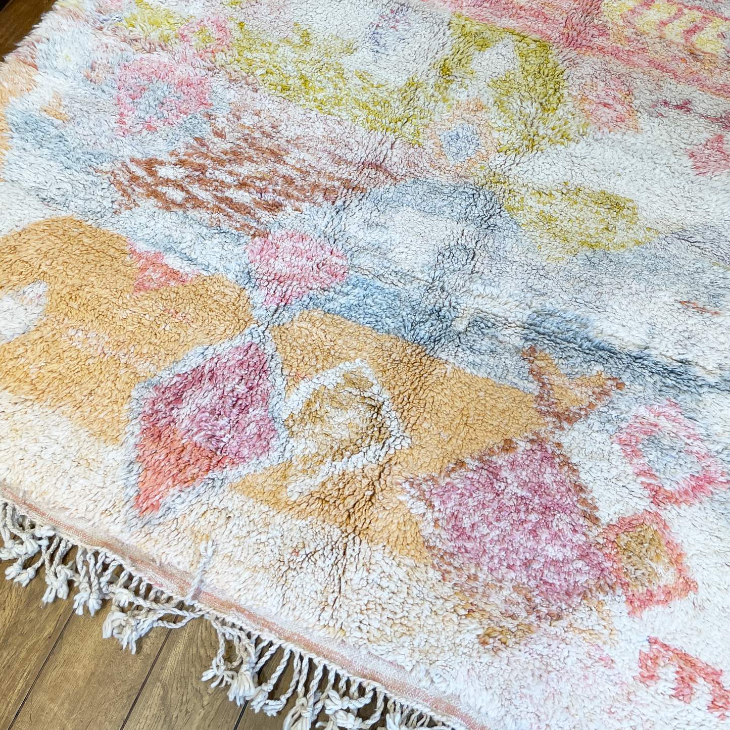 TAPIS BENI OUARAIN COLORÉ ◈ 300 cm x 200 cm
