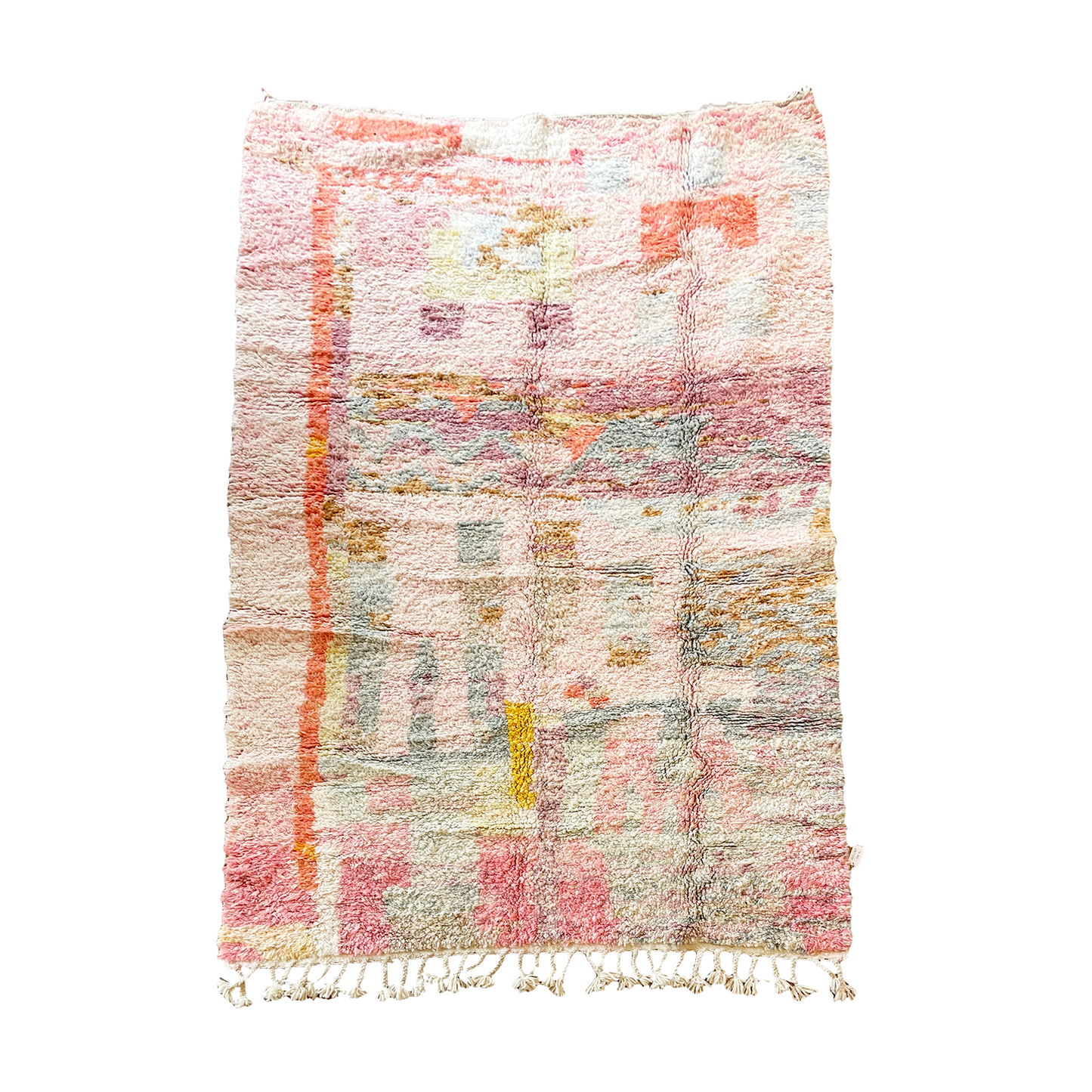 TAPIS BENI OUARAIN PASTEL ◈ 247 cm x 168 cm