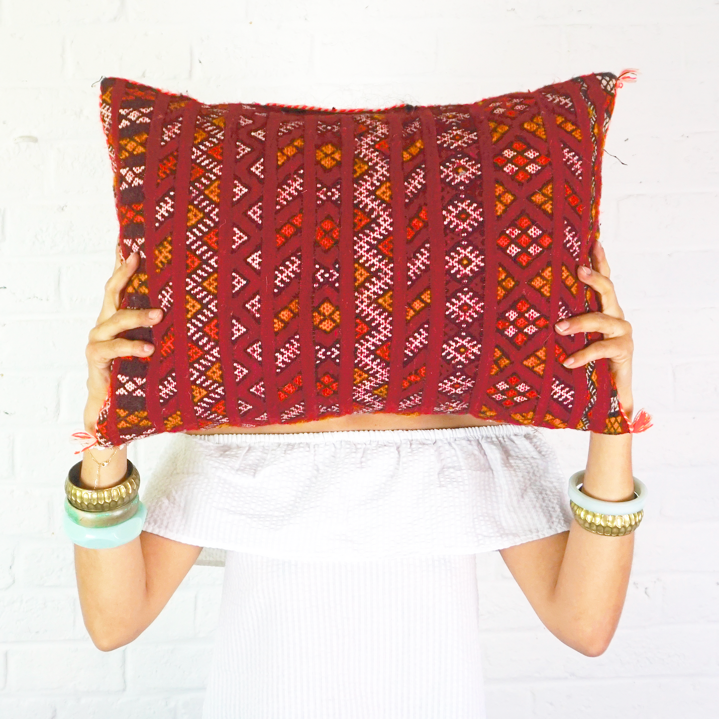COUSSIN DÉCORATIF VINTAGE