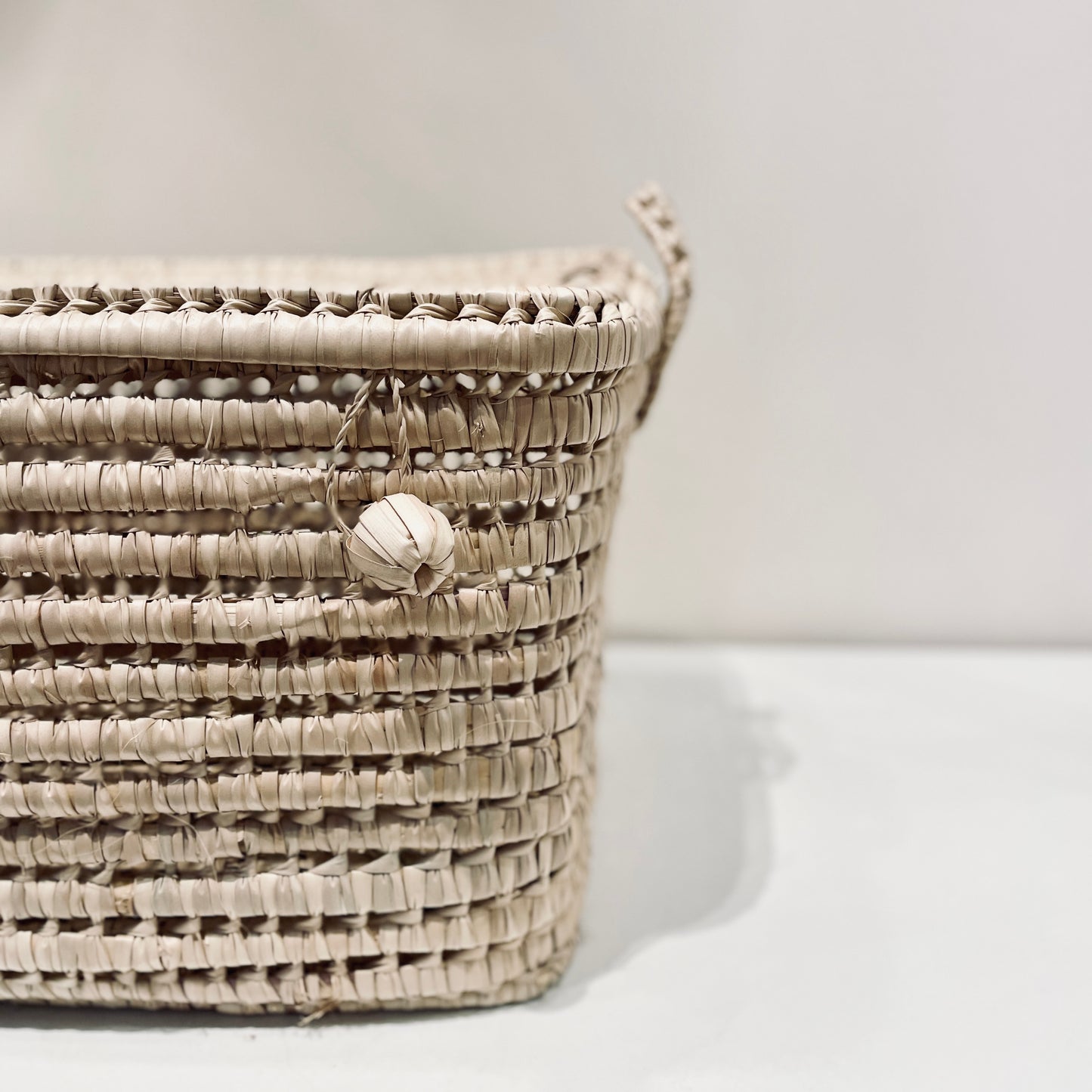 Malle en feuille de palmier L60