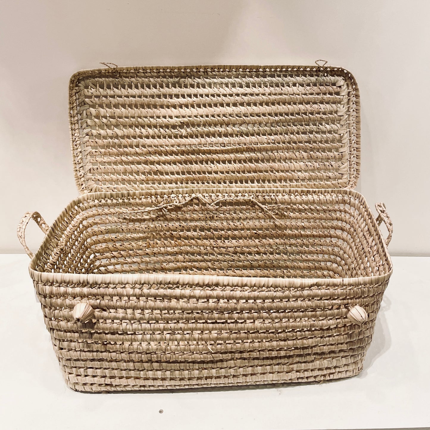 Malle en feuille de palmier L80