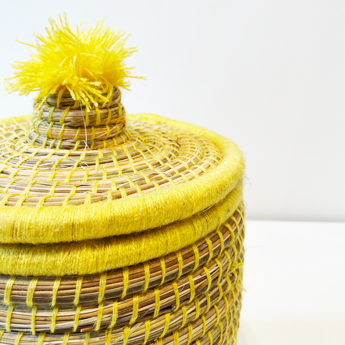 Panier en fibre végétale D20/h30 cm