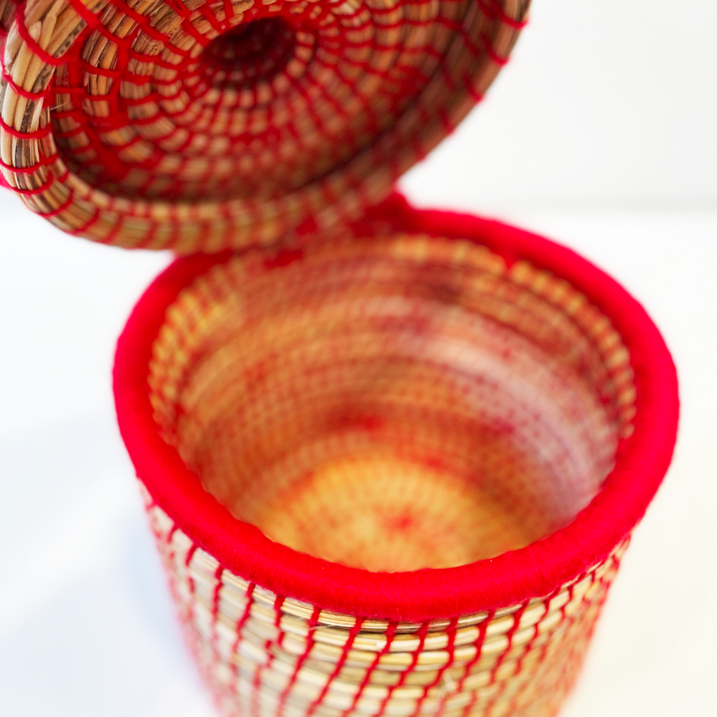 Panier en fibre végétale D20/h30 cm