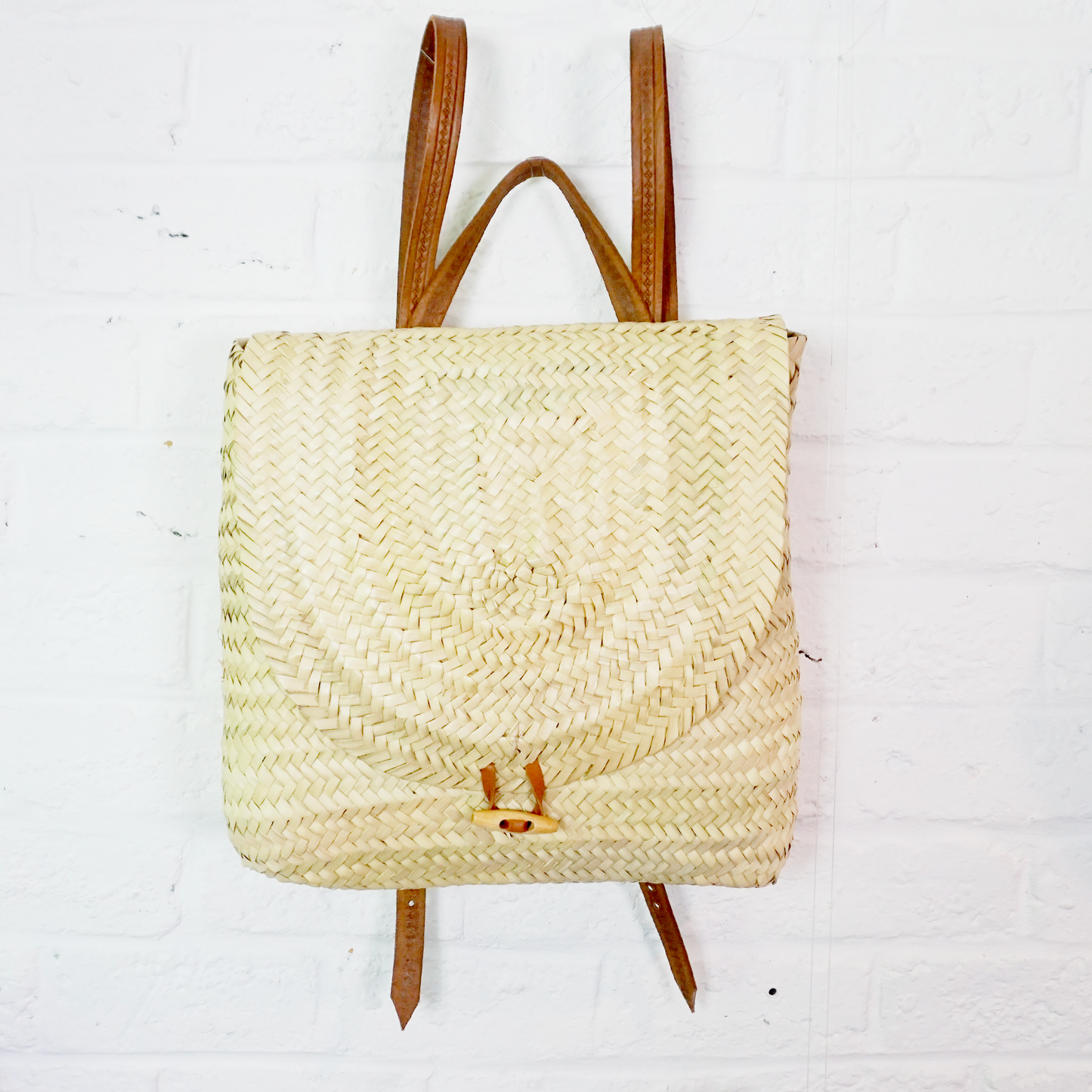 Sac à dos en osier