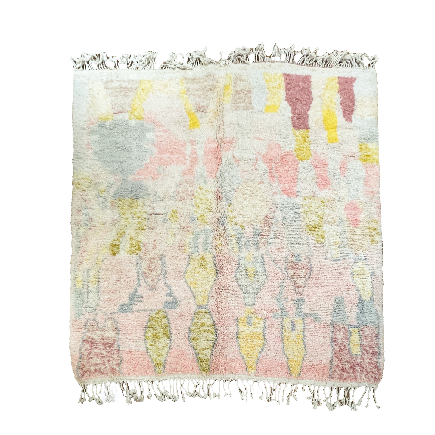 TAPIS BENI OUARAIN COLORÉ ◈ 250 cm x 220 cm