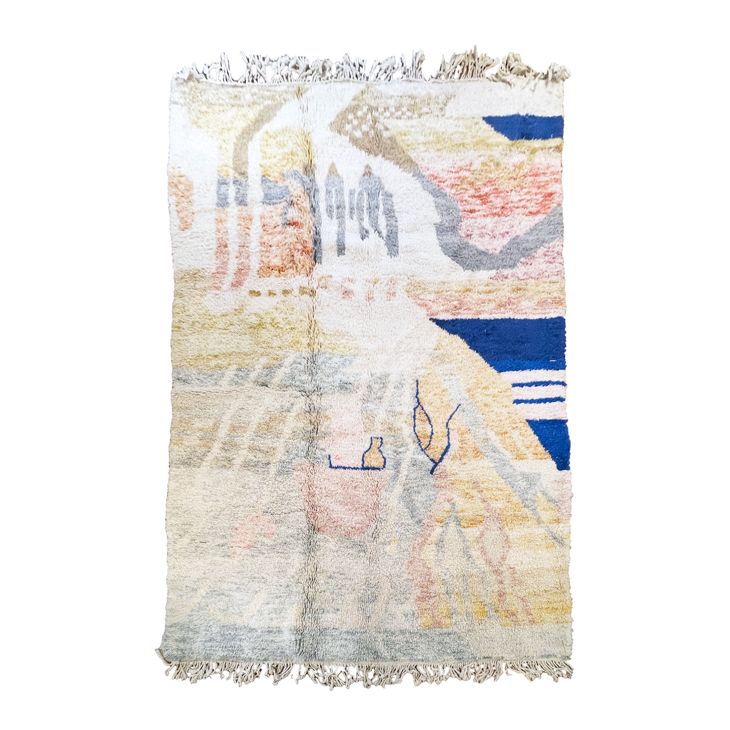 TAPIS BENI OUARAIN COLORÉ ◈ 310 cm x 200 cm