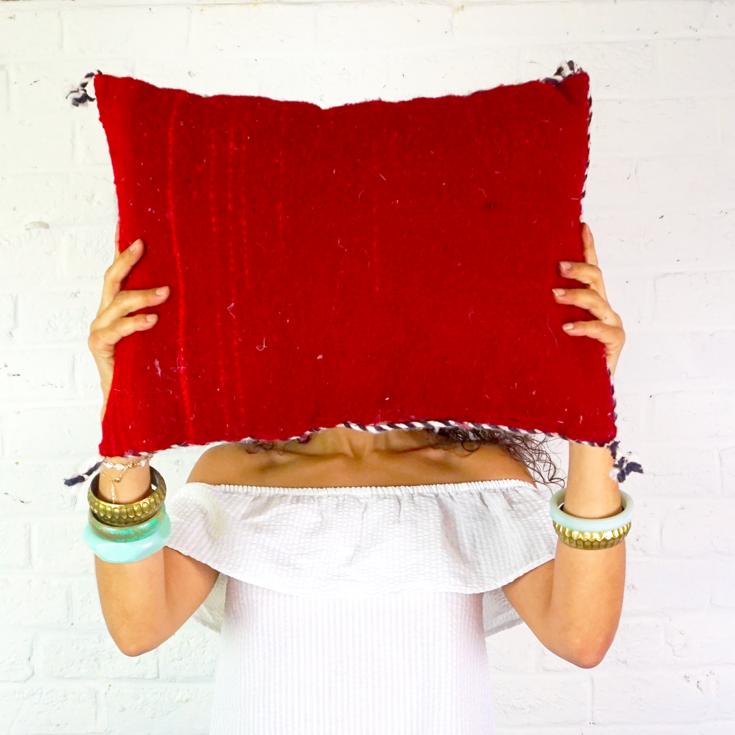 COUSSIN DÉCORATIF VINTAGE