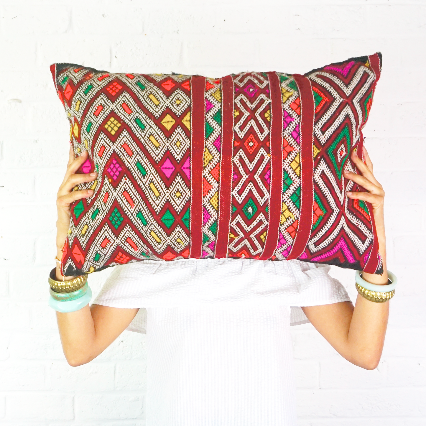 COUSSIN DÉCORATIF VINTAGE