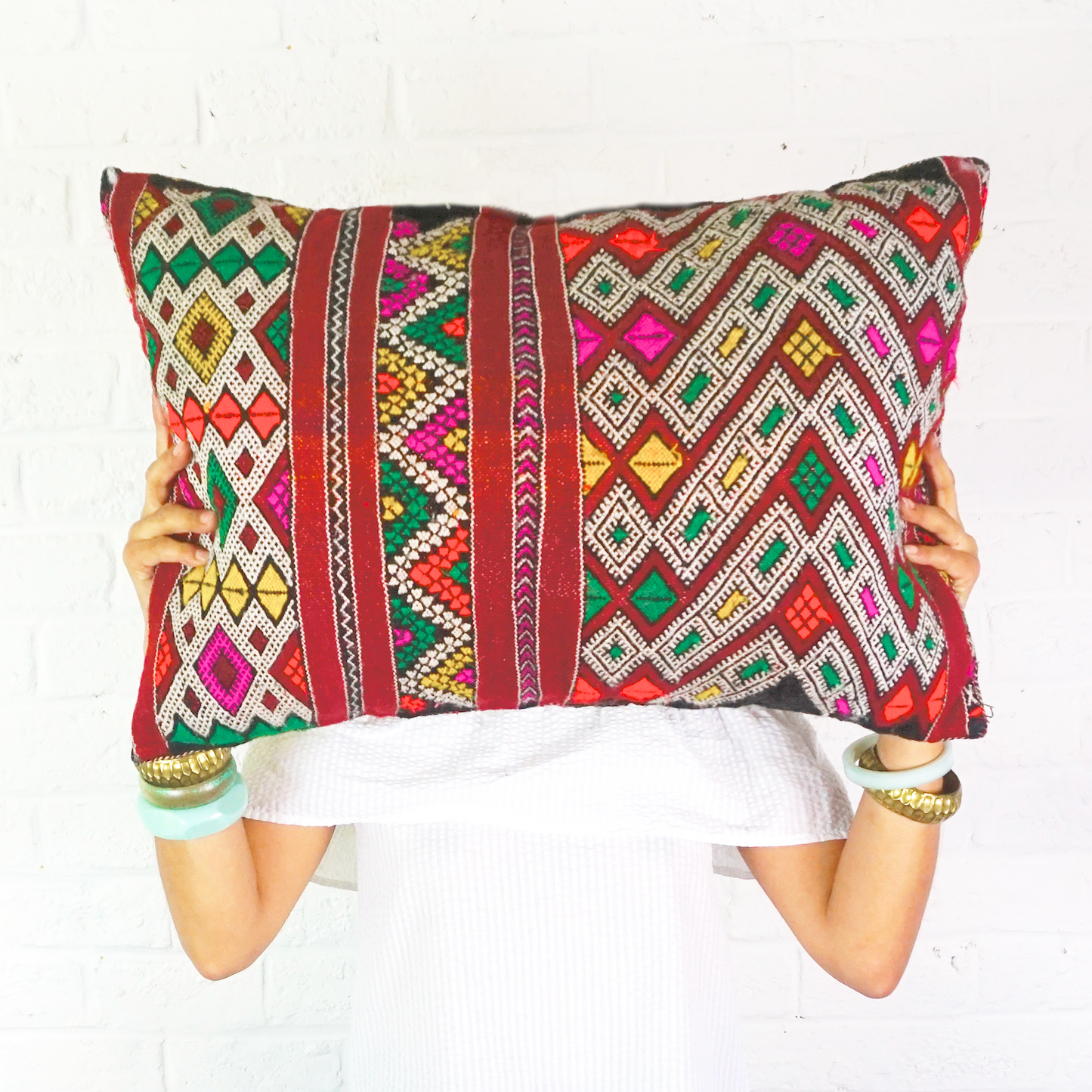 COUSSIN DÉCORATIF VINTAGE