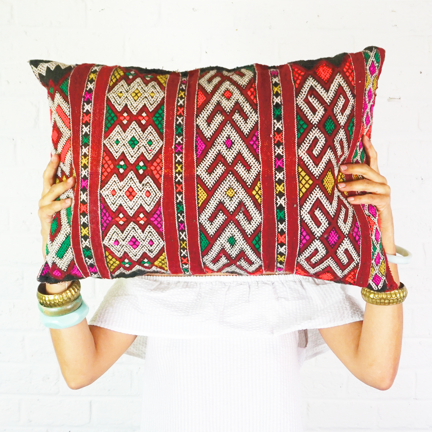 COUSSIN DÉCORATIF VINTAGE