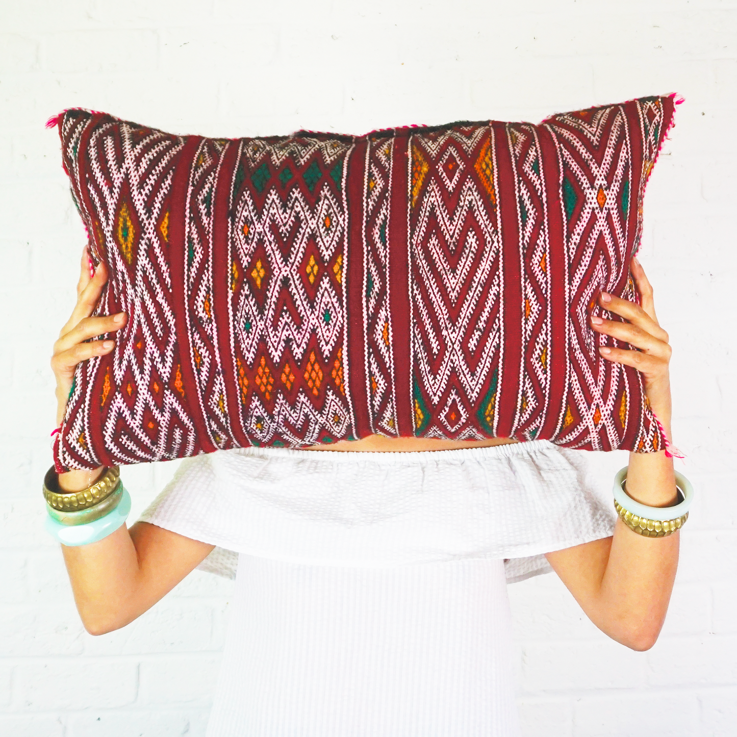 COUSSIN DÉCORATIF VINTAGE