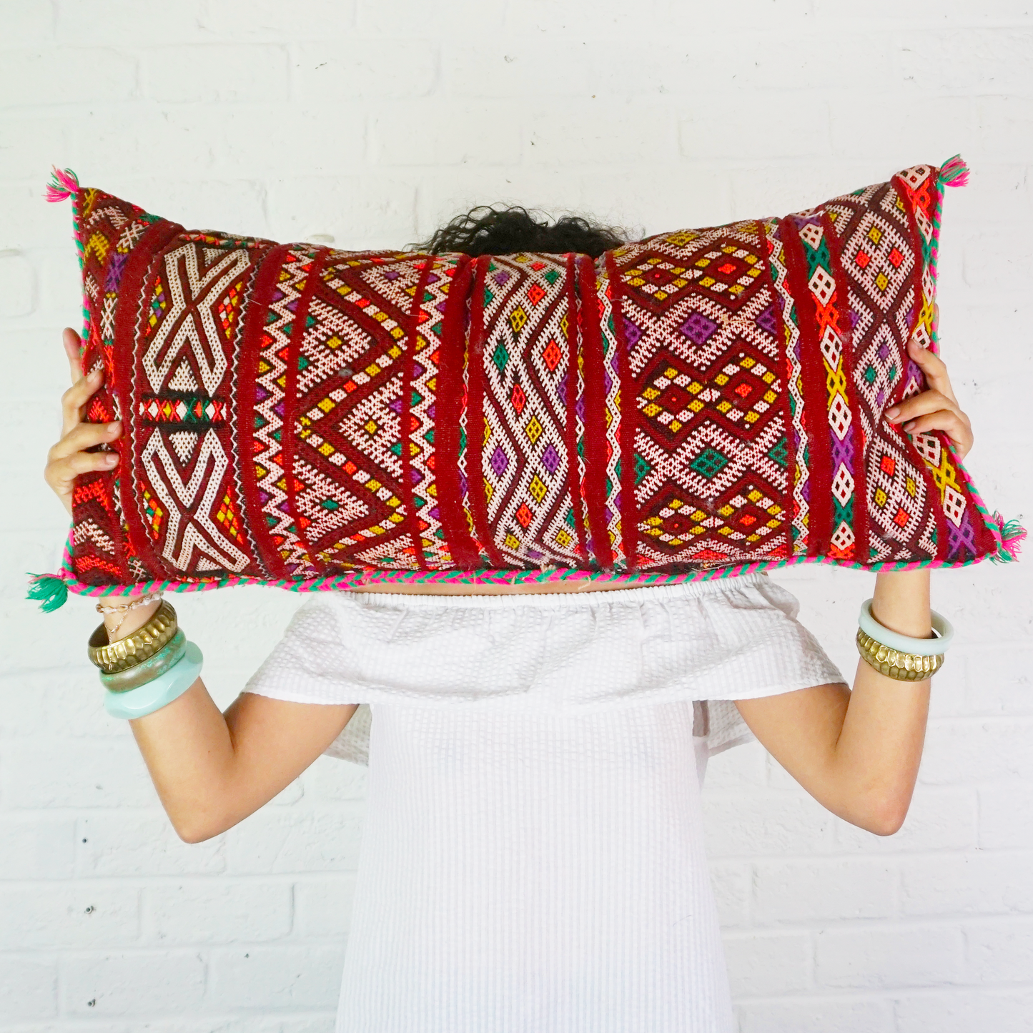COUSSIN DÉCORATIF VINTAGE