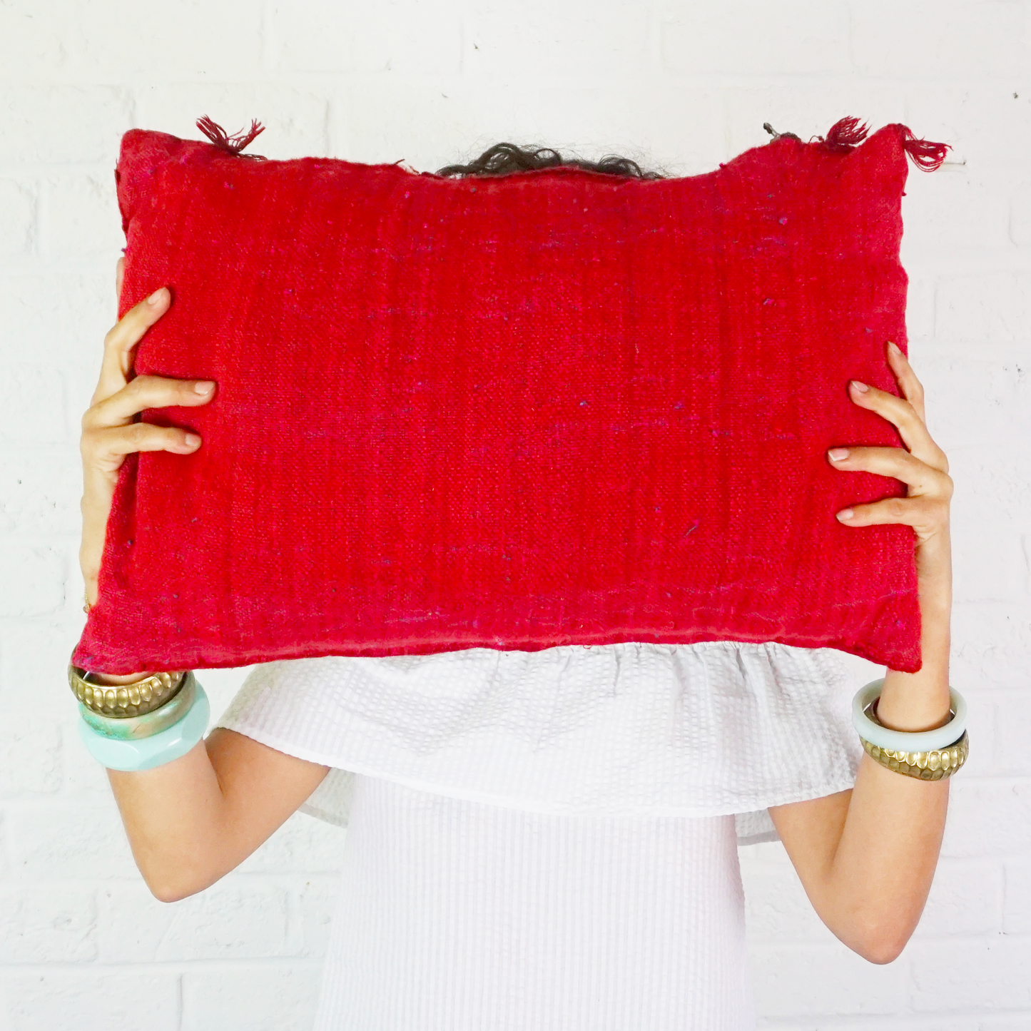 COUSSIN DÉCORATIF VINTAGE