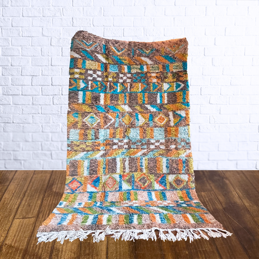 TAPIS BENI OUARAIN COLOR ◈ 250 cm x 150 cm