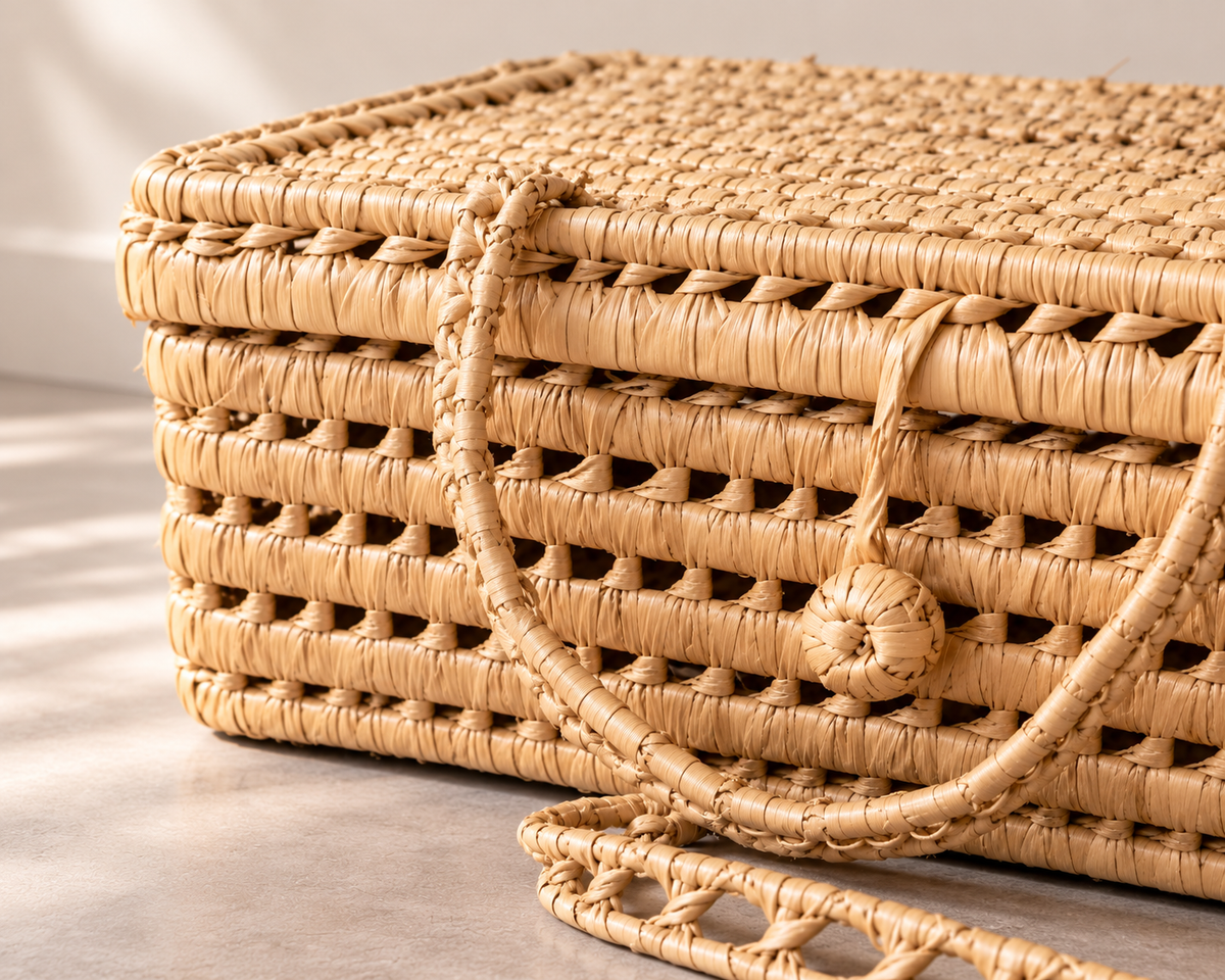 Palm fiber trunk L35