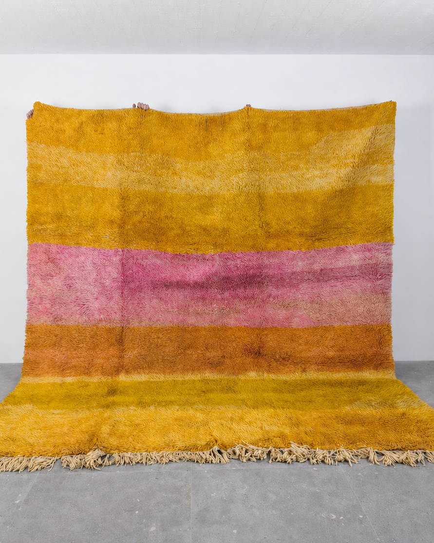 TAPIS BENI OUARAIN COLOR ◈ 290 cm x 270 cm