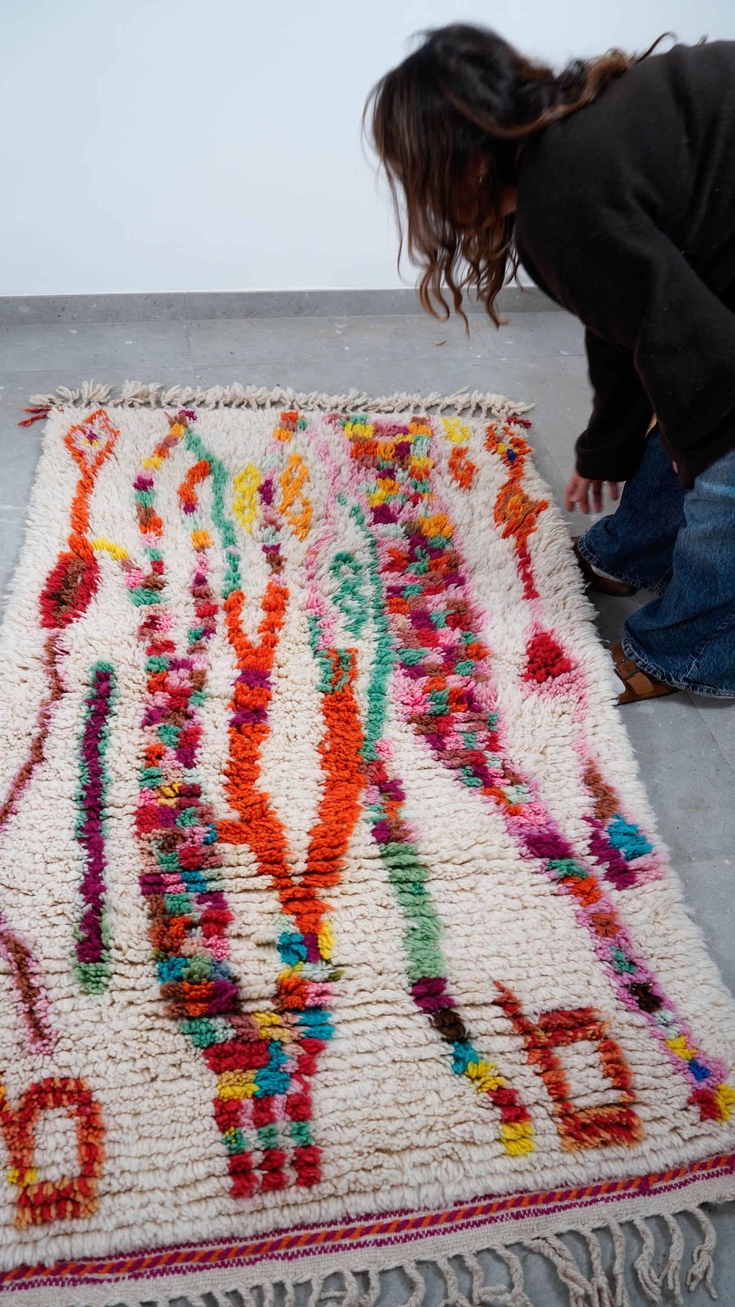 TAPIS BENI OUARAIN COLOR ◈ 170 cm x 100 cm