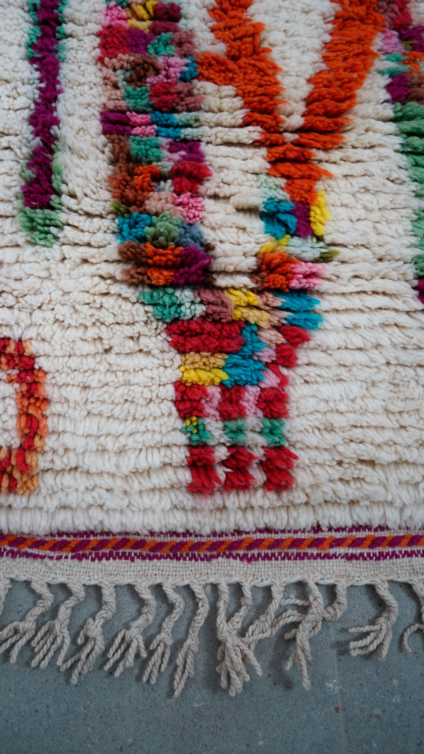 TAPIS BENI OUARAIN COLOR ◈ 170 cm x 100 cm