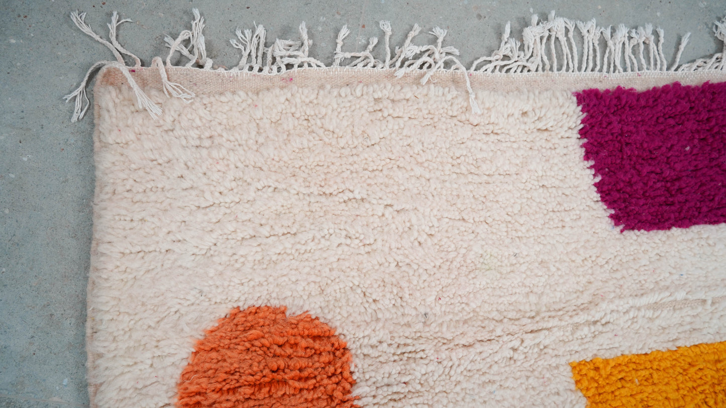 TAPIS BENI OUARAIN COLOR ◈ 160 cm x 100 cm