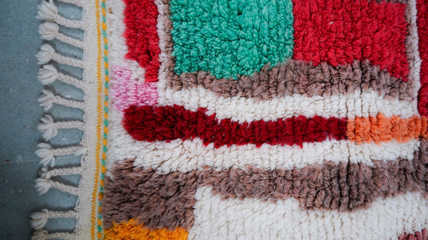 TAPIS BENI OUARAIN COLOR ◈ 150 cm x 110 cm