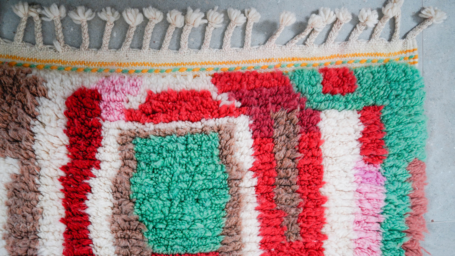 TAPIS BENI OUARAIN COLOR ◈ 150 cm x 110 cm