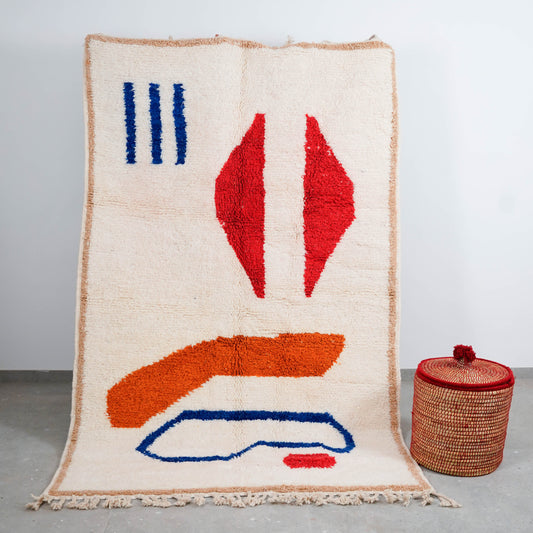 TAPIS BENI OUARAIN COLOR ◈ 250 cm x 155 cm