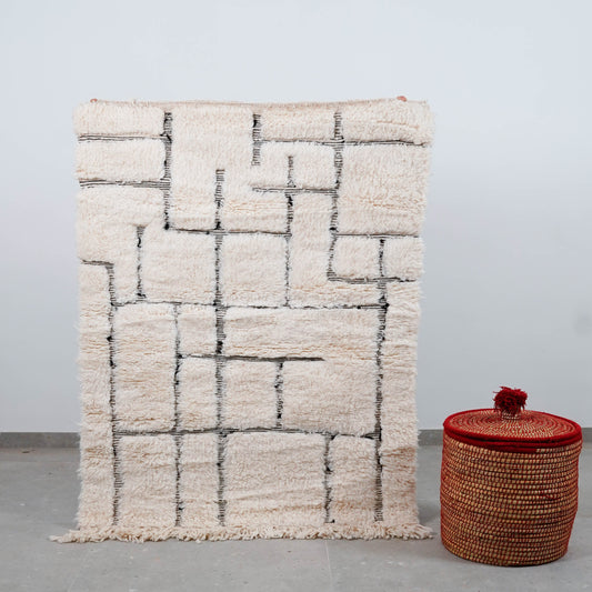 TAPIS BENI OUARAIN ◈ 140 cm x 110 cm