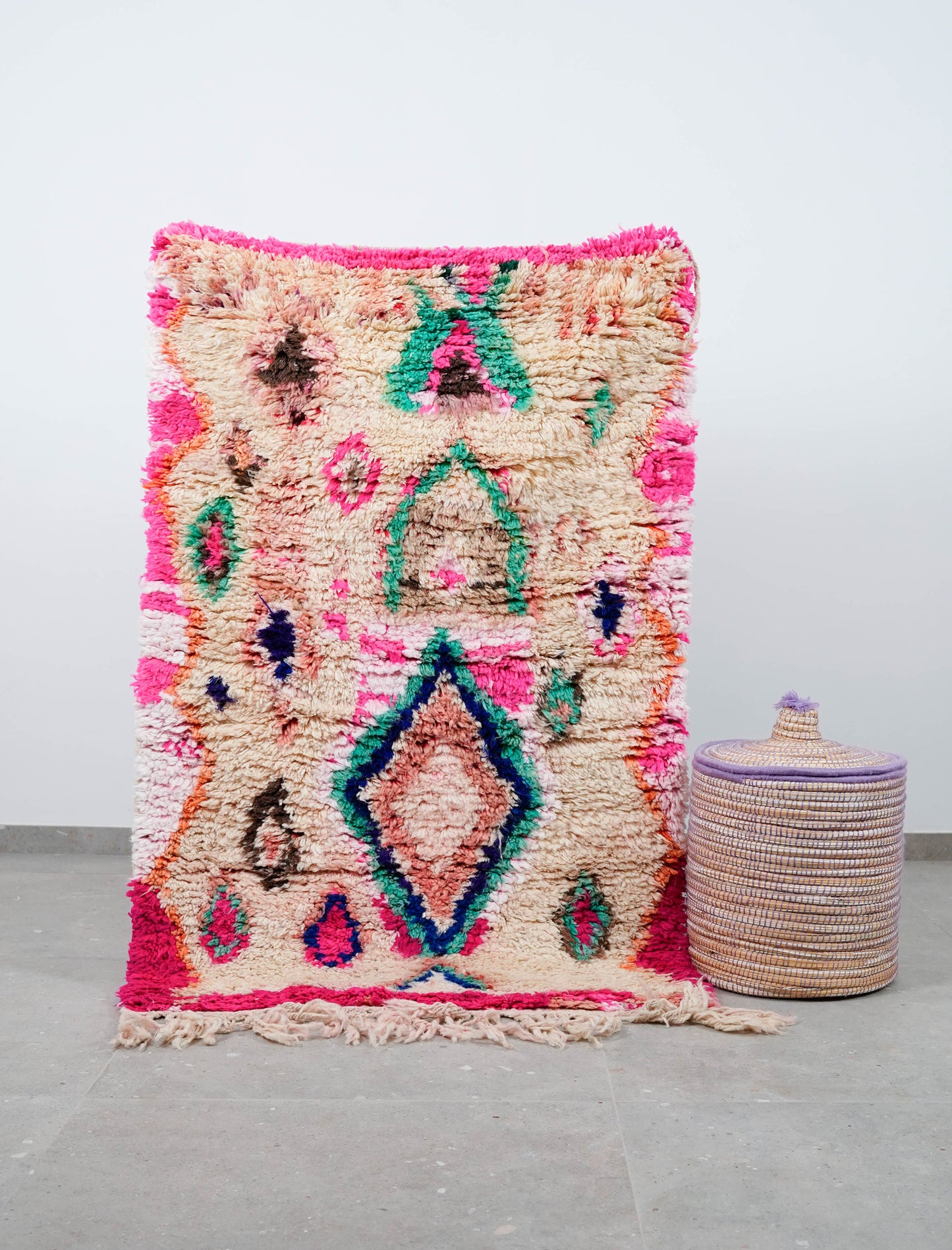 TAPIS BENI OUARAIN COLOR ◈ 155 cm x 100 cm