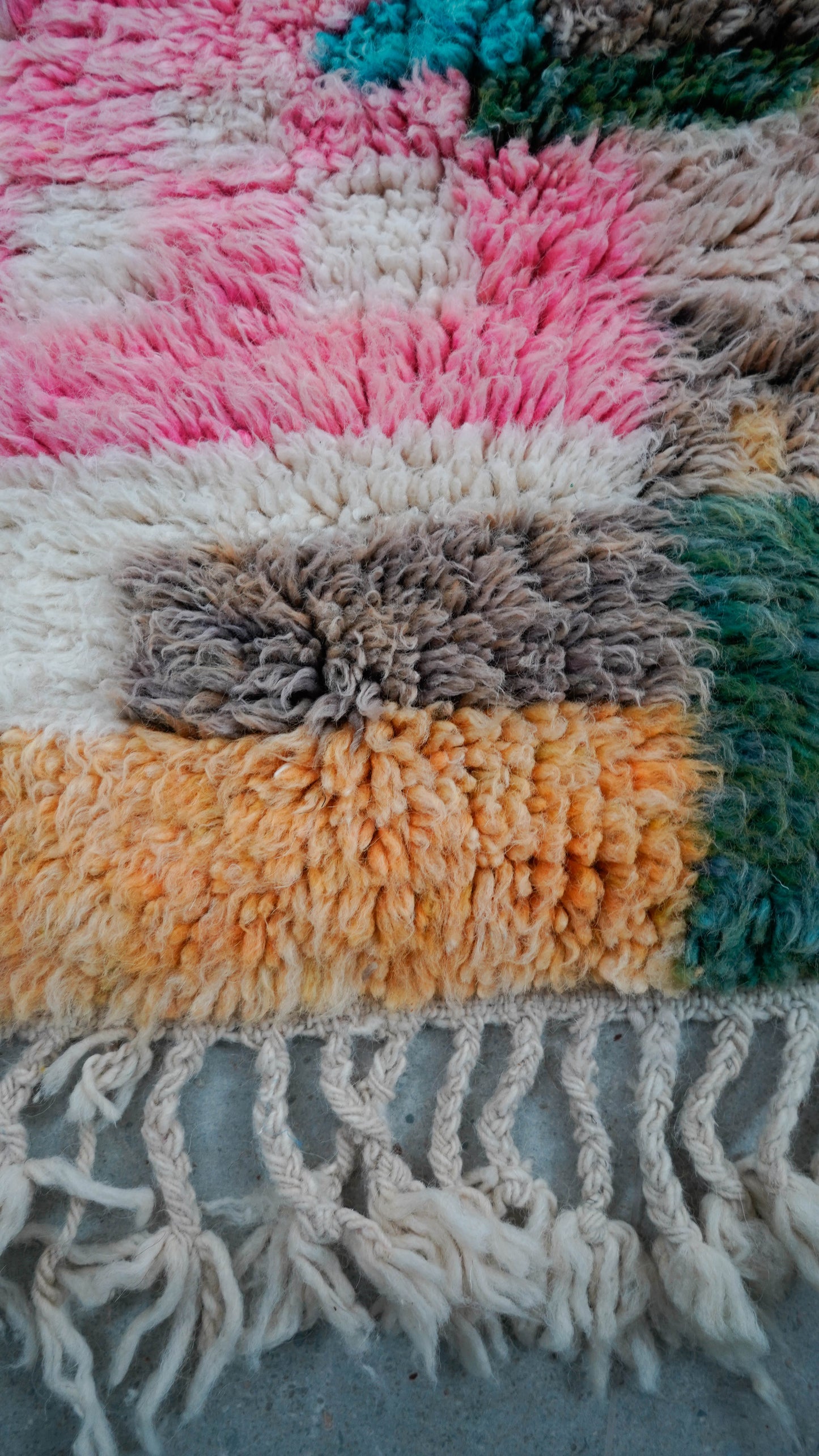 TAPIS BENI OUARAIN COLOR ◈ 245 cm x 150 cm