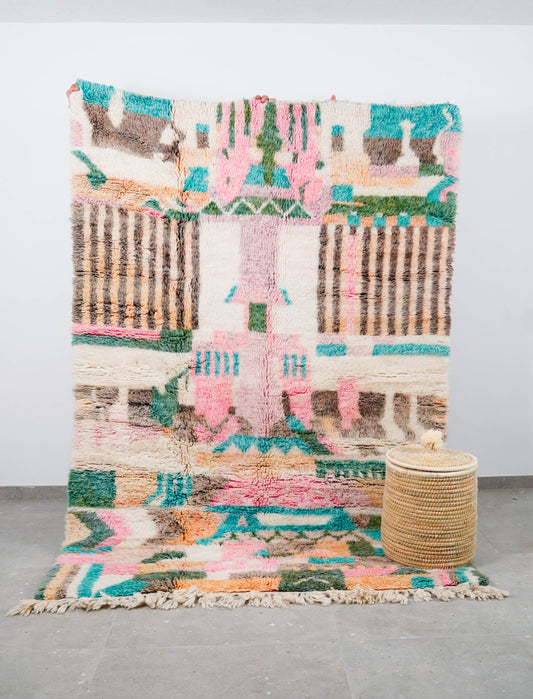 TAPIS BENI OUARAIN COLOR ◈ 245 cm x 150 cm