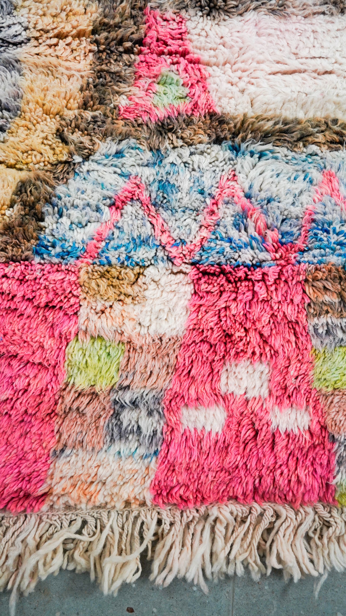 TAPIS BENI OUARAIN COLOR ◈ 250 cm x 170 cm