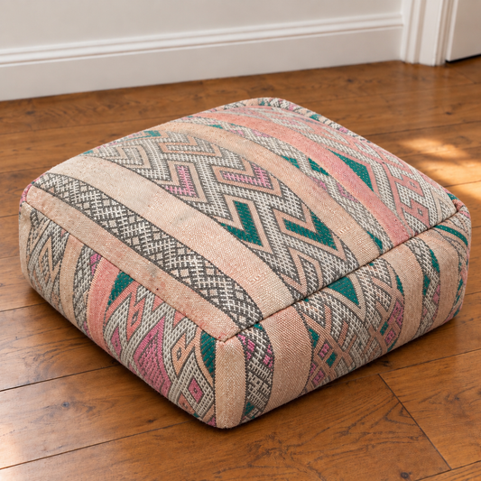Pouf ◈ 60cm x 60cm x h25cm