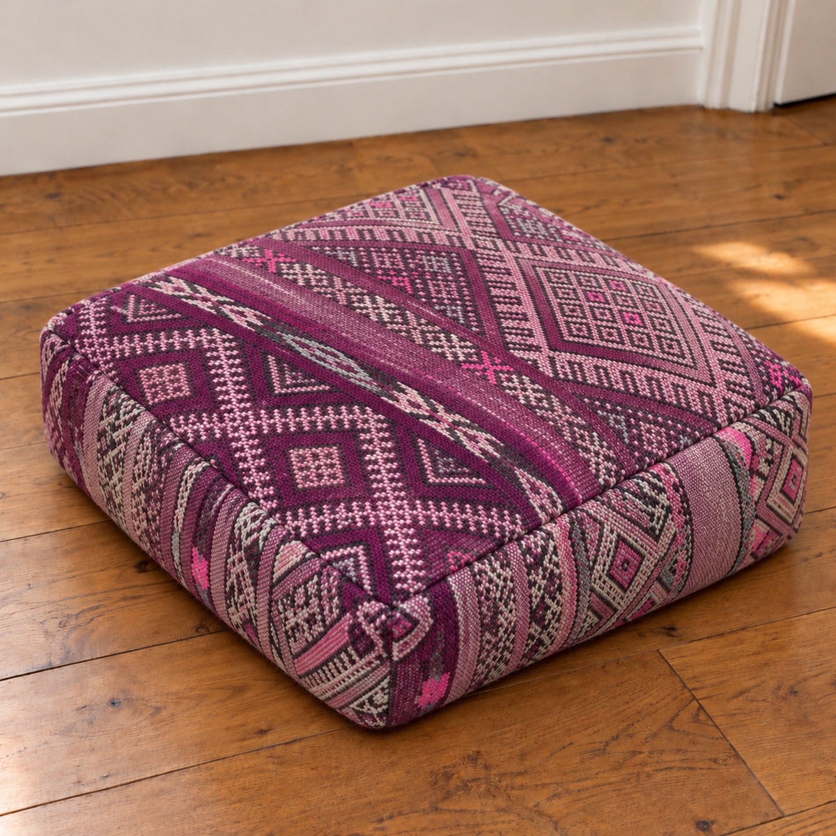 Pouf ◈ 60cm x 60cm x h25cm